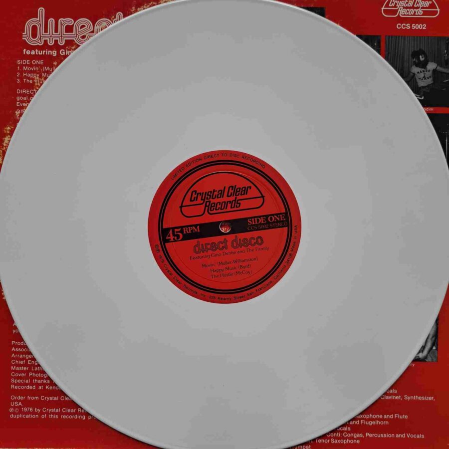 Gino Dentie And The Family – Direct Disco SKU13 (4) Gino Dentie And The Family – Direct Disco - Disc VINIL MAXI 45 RPM VG+ US