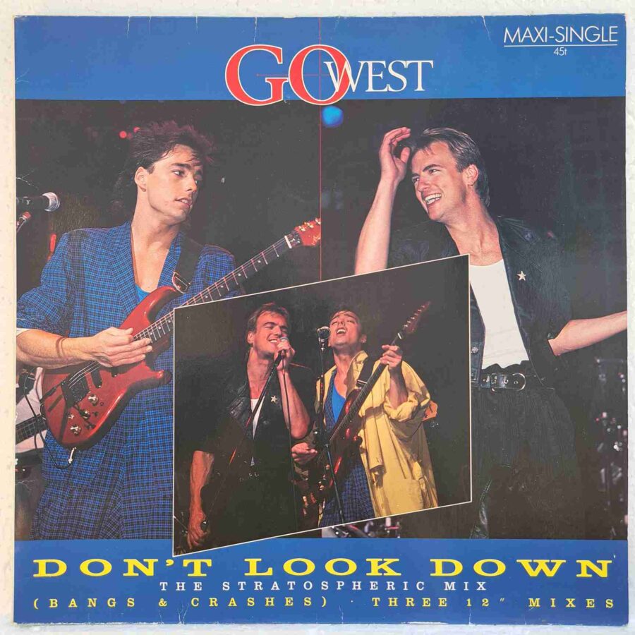 Go West – Don't Look Down (The Stratospheric Mix) - Disc VINIL MAXI 45 RPM VG+