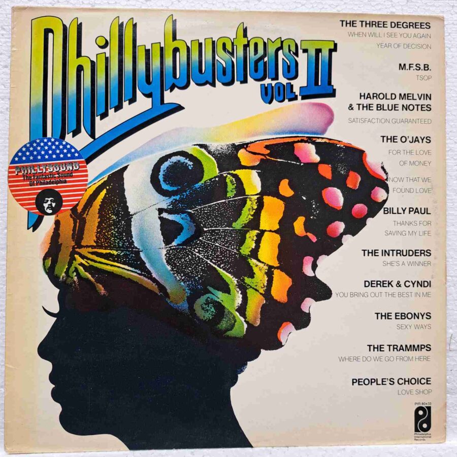 Phillybusters Vol II SKU13 (2) Phillybusters Vol II - The Three Degrees, The O'Jays, M.F.S.B., The Trammps - Disc VINIL LP VG+