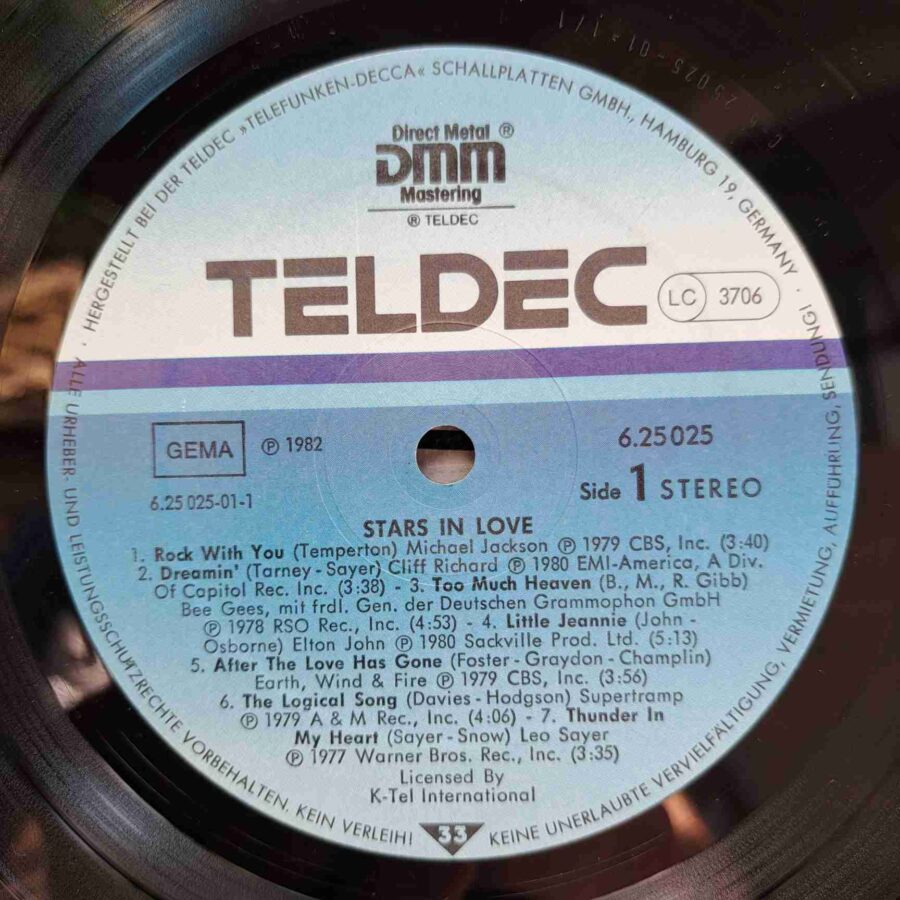 Stars In Love - Superstars & Supersongs SKU13 (1) Stars In Love - Michael Jackson, Bee Gees, ABBA, Elton John - Superstars & Supersongs - Disc VINIL LP VG+