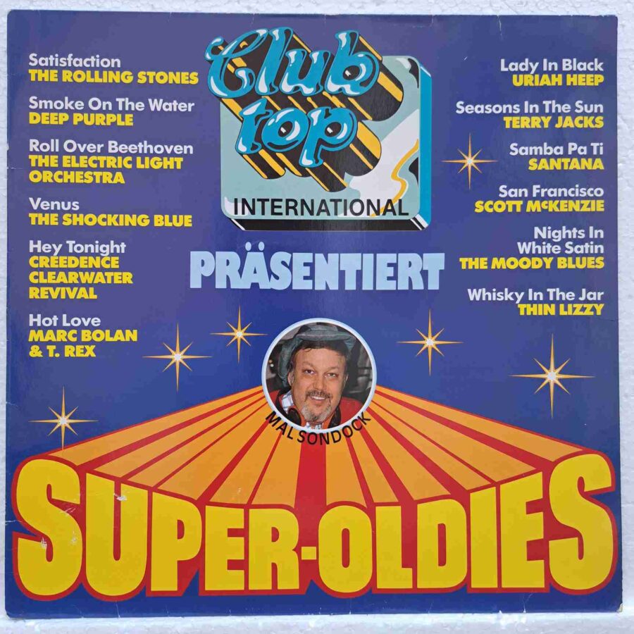 Super-Oldies SKU1 (2) Club Top Super-Oldies - The Rolling Stones, Deep Purple, Santana, T. Rex, CCR - Disc VINIL LP VG VG+