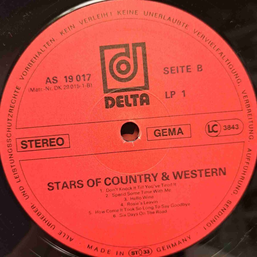 The Best And Greatest Country Songs SKU13 (4) The Best And Greatest Country Songs - Bobby Bare, Bobby Lord, Tommy Cash, George Jones - Disc VINIL 2LP VG+