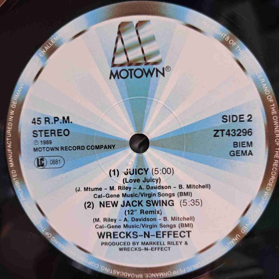 Wrecks-N-Effect – Juicy SKU13 (1) Wrecks-N-Effect – Juicy - Disc VINIL MAXI 45 RPM VG+