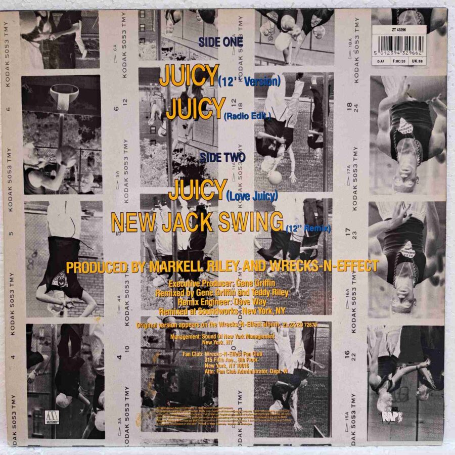 Wrecks-N-Effect – Juicy SKU13 (3) Wrecks-N-Effect – Juicy - Disc VINIL MAXI 45 RPM VG+