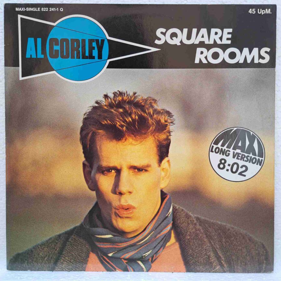 Al Corley – Square Rooms (Long Version) SKU2 (2) Al Corley – Square Rooms (Long Version) - Disc VINIL MAXI 45 RPM VG+