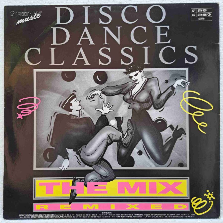 Disco Dance Classics The Mix (Remixed) SKU2 (3) Disco Dance Classics The Mix (Remixed) - Disc VINIL MAXI 45 RPM VG+