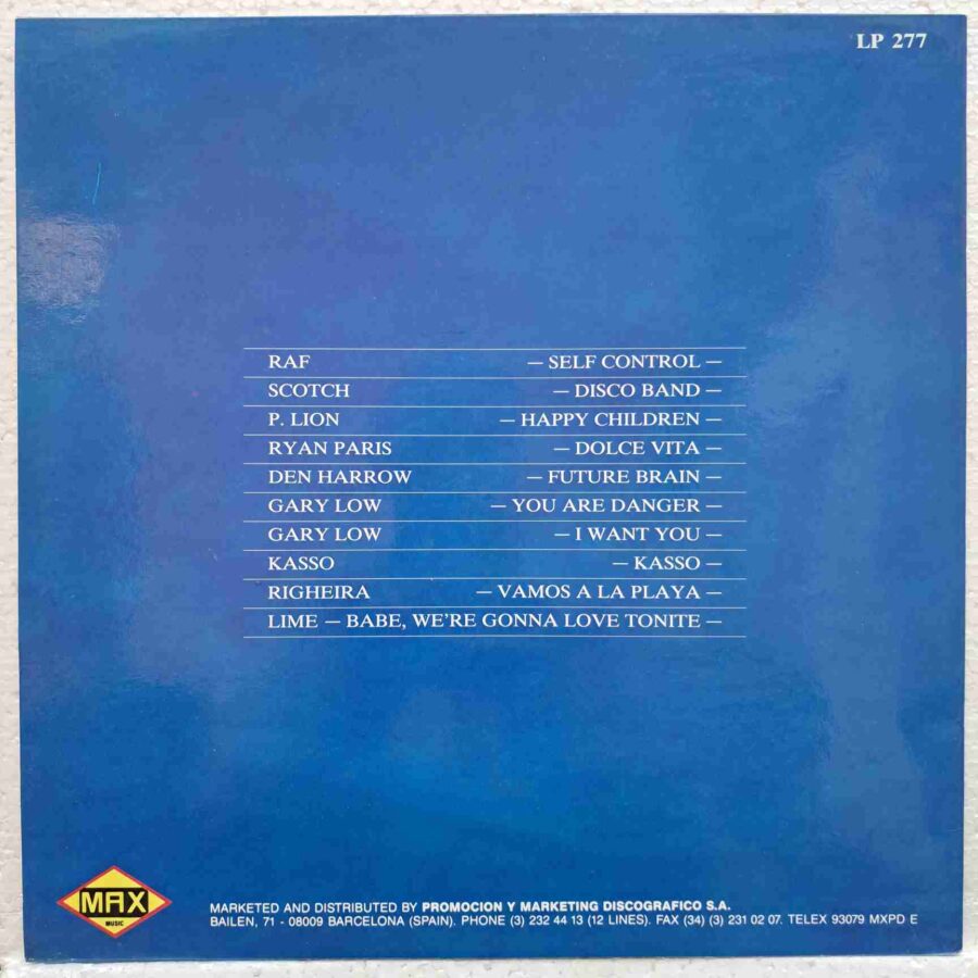 Dolce Vita Mix SKU2 (3) Dolce Vita Mix - Ryan Paris, RAF, Den Harrow, Gary Low, Righeira - Disc VINIL LP VG+