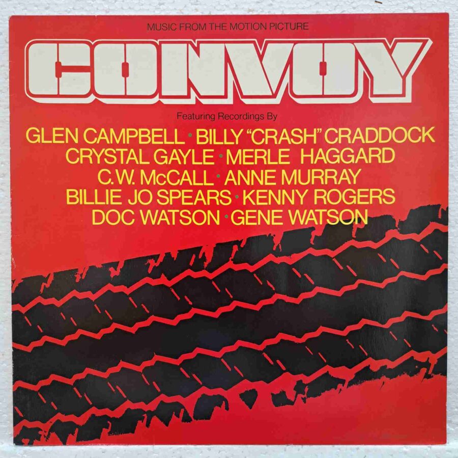 Music From The Motion Picture Convoy SKU2 (2) Music From The Motion Picture Convoy - C.W. McCall, Kenny Rogers, Merle Haggard, Glen Campbell, Crystal Gayle - Disc VINIL LP VG+