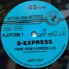 S-Express – Theme From S-Express - Disc VINIL MAXI 45 RPM VG+