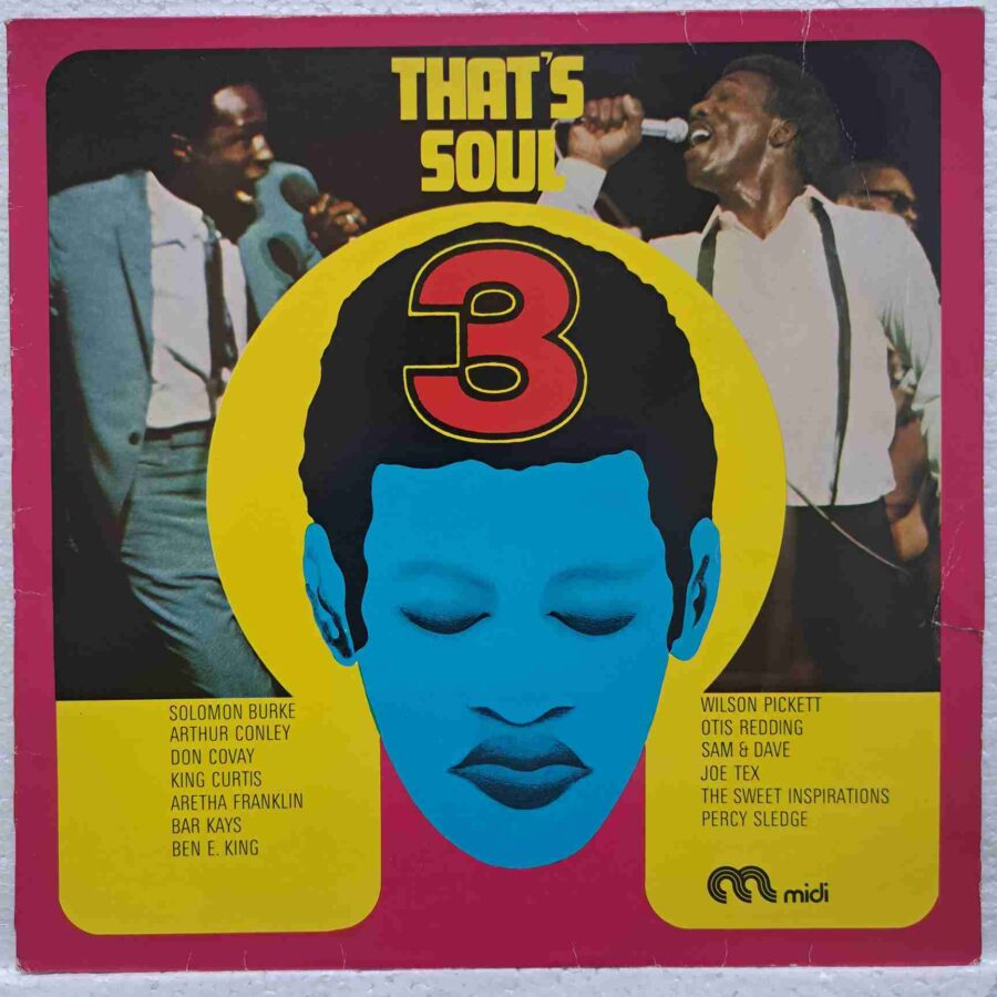 That's Soul 3 SKU13 (2) That's Soul 3 - Aretha Franklin, Otis Redding, Percy Sledge, Wilson Pickett - Disc VINIL LP VG+