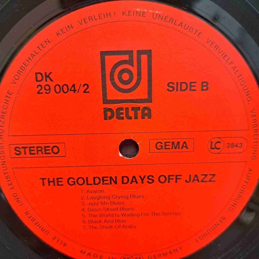 The Golden Days Of Jazz SKU13 (1) The Golden Days Of Jazz - Disc VINIL 3LP VG+ box set