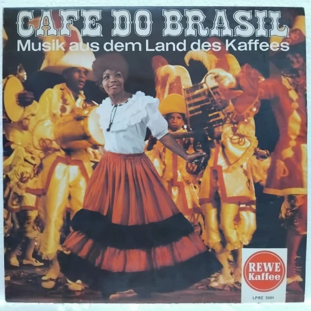 Cafe Do Brasil SKU9 (2) Cafe Do Brasil - Meirelles E Sua Orquestra, Alcides Gerardi, Banda do Canecão, Emilinha Borba - Disc VINIL LP VG+