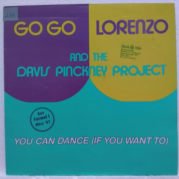 Davis Pinckney Project – You Can Dance (If You Want To) SKU9 (2) Davis Pinckney Project – You Can Dance (If You Want To) - Disc VINIL MAXI 45 RPM VG+