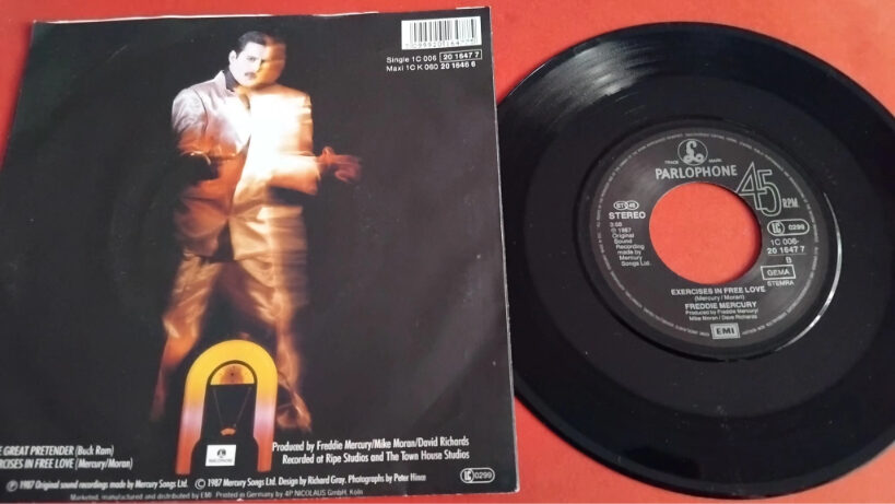 Freddie Mercury – The Great Pretender - Disc VINIL Single 7" VG VG+