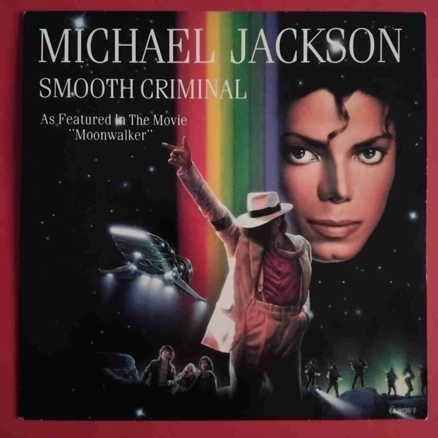 Michael Jackson ‎– Smooth Criminal - Disc VINIL Single 7" VG+