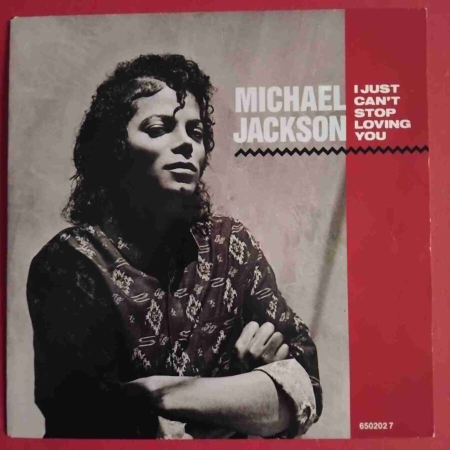 Michael Jackson – I Just Can't Stop Loving You (1) Michael Jackson – I Just Can't Stop Loving You - Disc VINIL Single 7" VG+