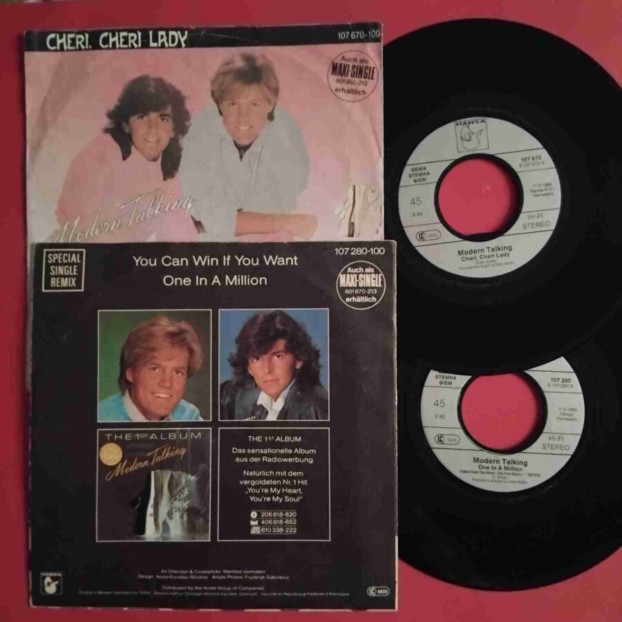 Modern Talking – You Can Win If You WantCheri, Cheri Lady (1) Modern Talking – You Can Win If You Want/Cheri, Cheri Lady - Discuri VINIL Single 7" VG+