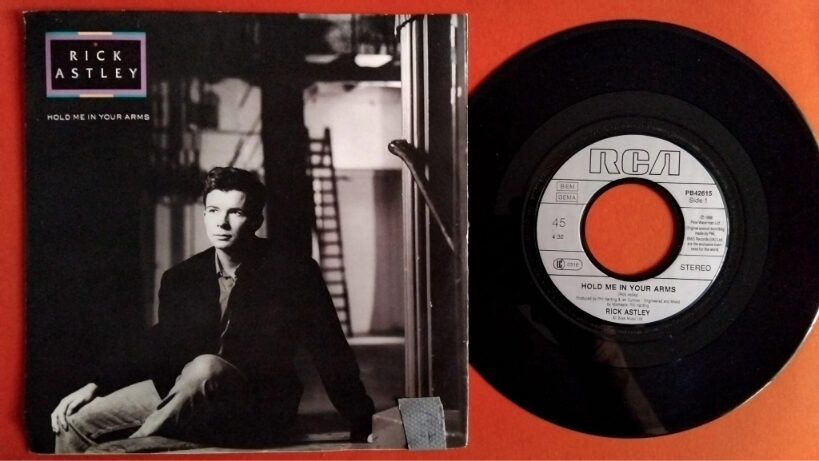 Rick Astley – Hold Me In Your Arms - Disc VINIL Single 7" VG VG+