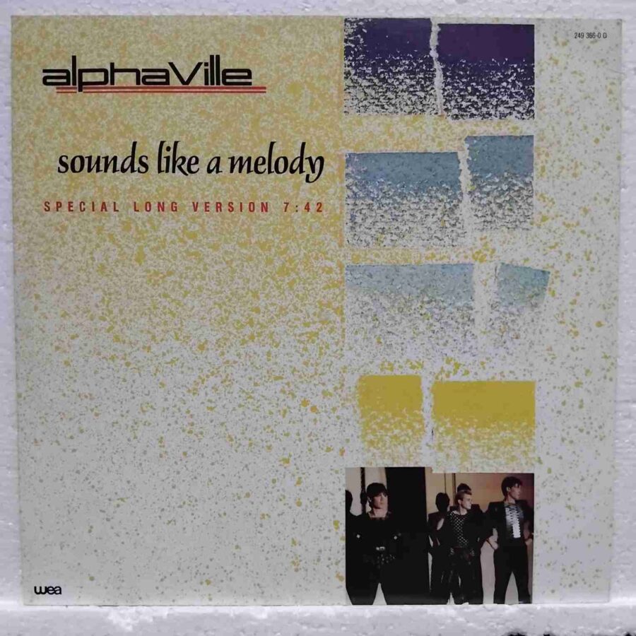 Alphaville – Sounds Like A Melody (Special Long Version) - Disc Vinil MAXI 45 RPM EX