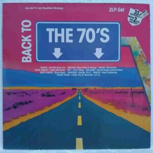 Back To The 70's SKUX (2) Back To The 70's - Queen, Deep Purple, Eagles, Blondie - Disc VINIL 2LP VG VG+