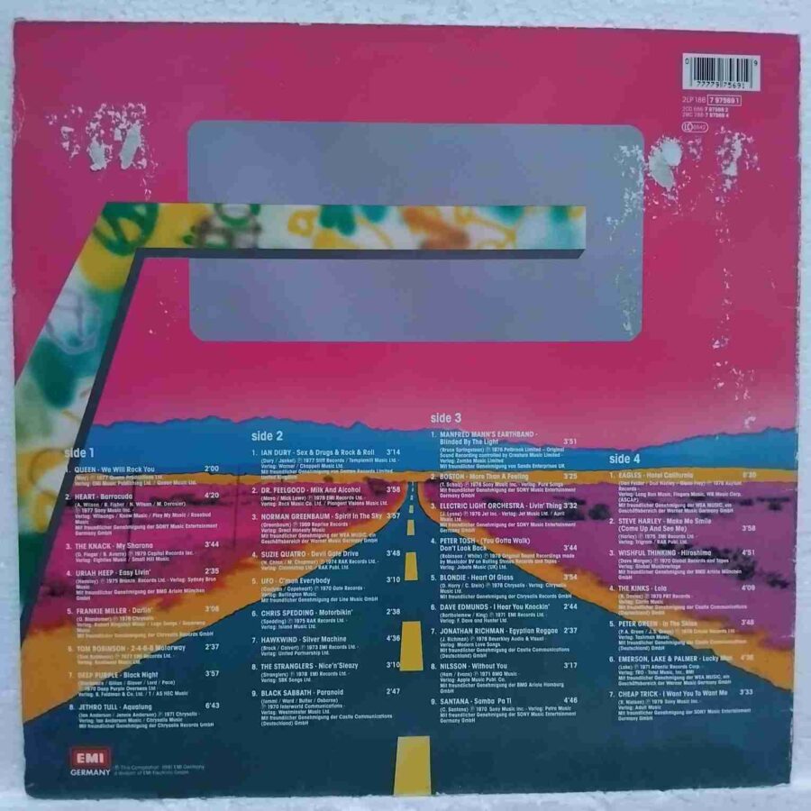 Back To The 70's SKUX (3) Back To The 70's - Queen, Deep Purple, Eagles, Blondie - Disc VINIL 2LP VG VG+