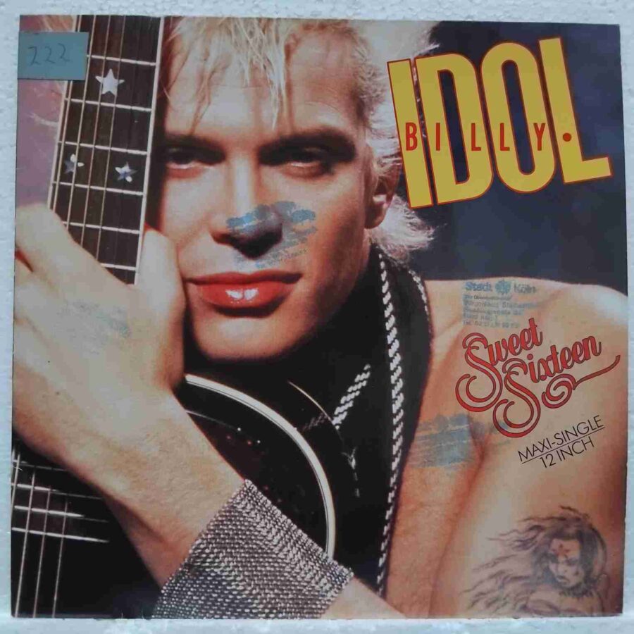 Billy Idol – Sweet Sixteen - Disc VINIL MAXI 45 RPM VG
