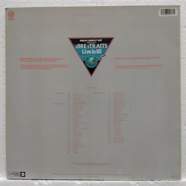 Dire Straits – Money For Nothing (Full Length Version) - Disc VINIL MAXI 45 RPM VG VG+