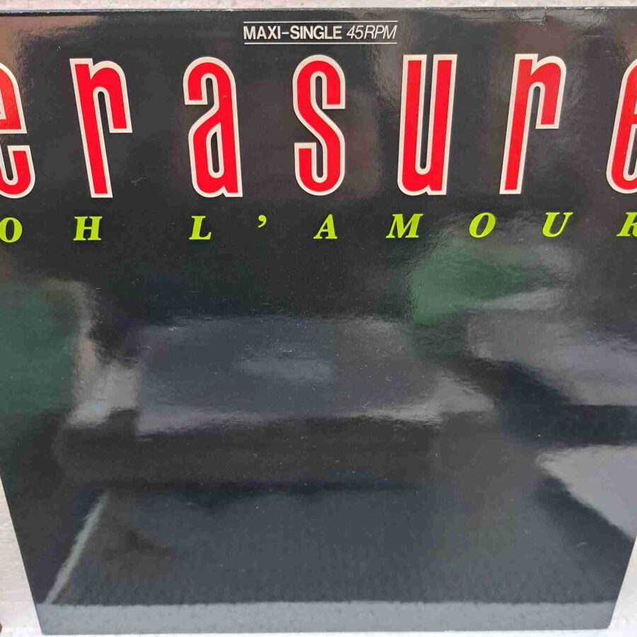 Erasure – Oh L'Amour (2) Erasure – Oh L'Amour - Disc VINIL MAXI 45 RPM EX