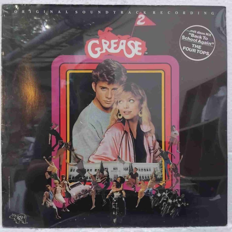 Grease 2 (Original Soundtrack Recording) SKURESIGILAT (2) Grease 2 - Michelle Pfeiffer, Maxwell Caulfield, The Four Tops Maureen Teefy - Disc VINIL LP VG (resigilat)