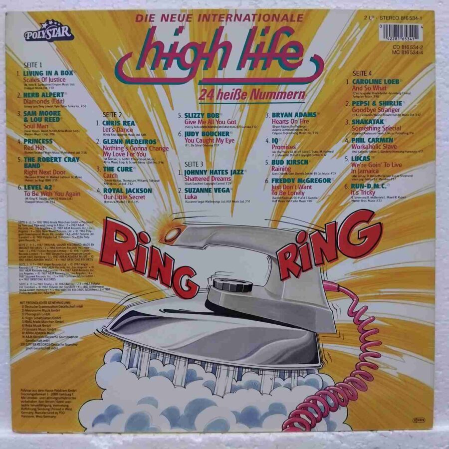 High Life - 24 Heiße Nummern  - Disc VINIL 2LP