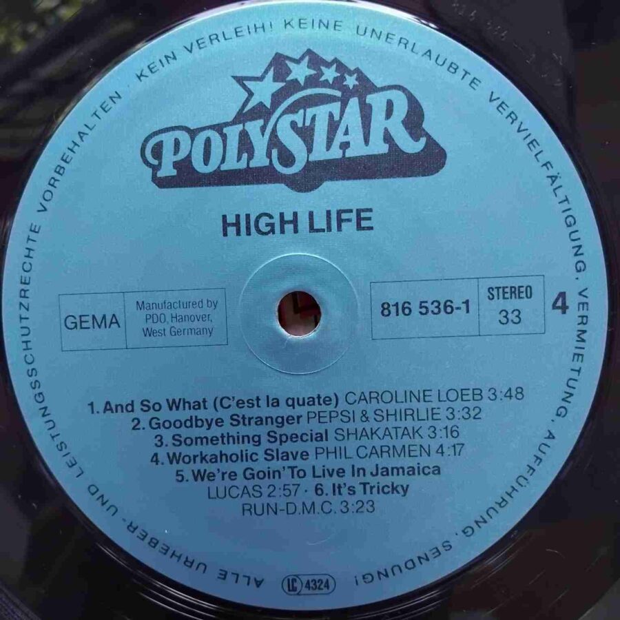 High Life - 24 Heiße Nummern  - Disc VINIL 2LP