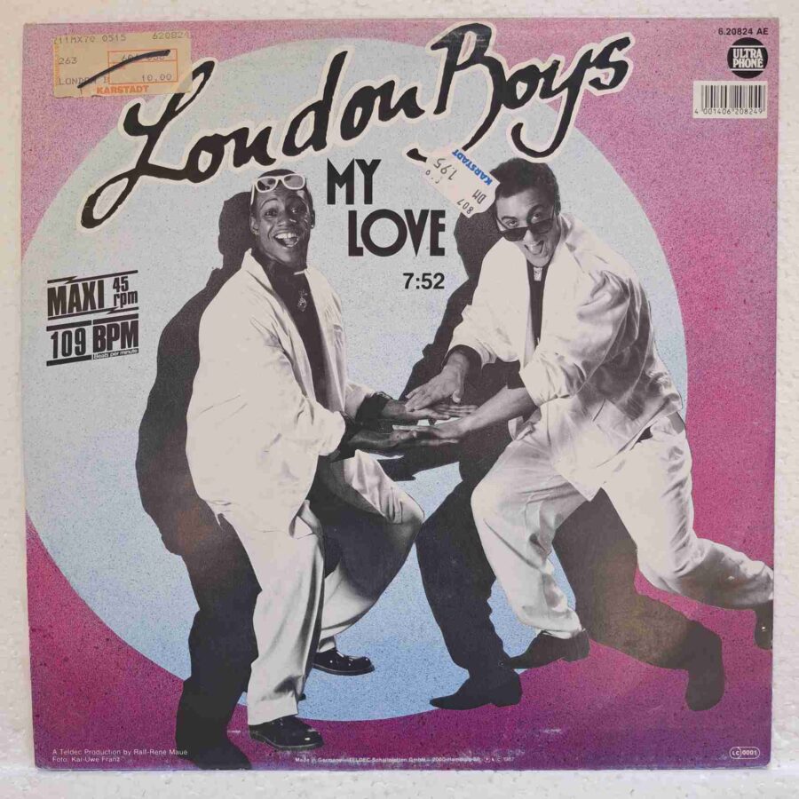 London Boys – My Love SKU4 (3) London Boys – My Love - Disc VINIL MAXI 45 RPM VG+