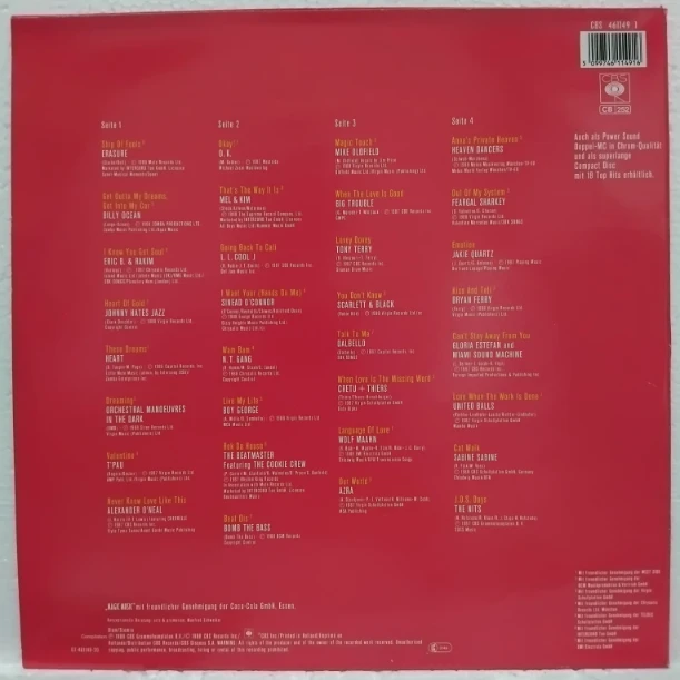 Magic Music - 32 Top Hits SKU7 (3) Magic Music - 32 Top Hits - Erasure, Billy Ocean, Gloria Estefan, L.L. Cool J - Disc VINIL 2LP VG VG+
