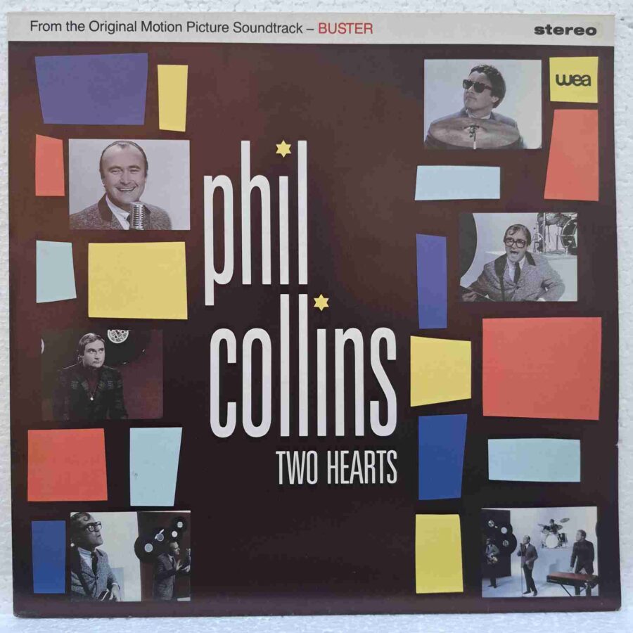 Phil Collins – Two Hearts (2) Phil Collins – Two Hearts - Disc VINIL MAXI 45 RPM EX