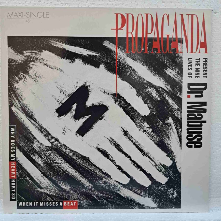 Propaganda – Dr. Mabuse (2) Propaganda – Dr. Mabuse - Disc VINIL MAXI 45 RPM EX