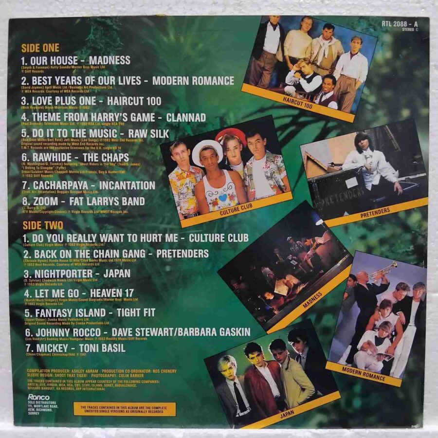 Raiders Of The Pop Charts - Part 1 SKU9 (3) Raiders Of The Pop Charts - Part 1 - Madness, Culture Club, Pretenders, Heaven 17, Toni Basil - Disc Vinil LP VG+ UK