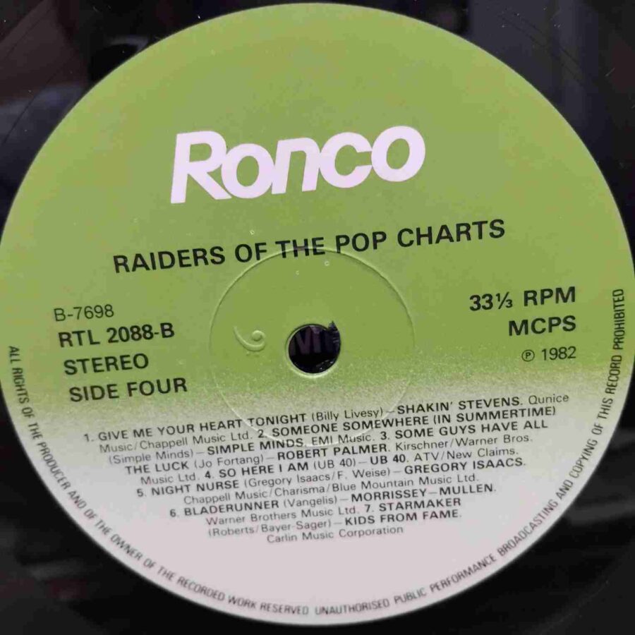 Raiders Of The Pop Charts Part 2 SKU9 (1) Raiders Of The Pop Charts Part 2 - Yazoo, Simple Minds, UB40, Robert Palmer - Disc Vinil LP VG+ UK