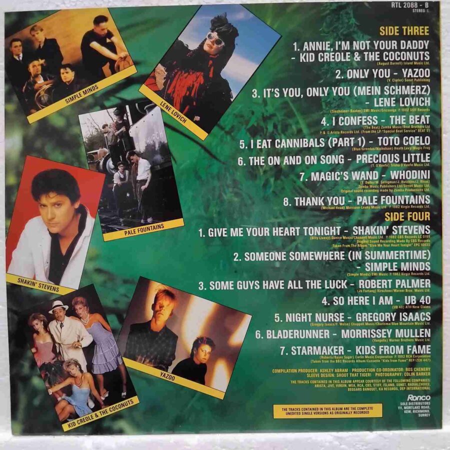 Raiders Of The Pop Charts Part 2 SKU9 (3) Raiders Of The Pop Charts Part 2 - Yazoo, Simple Minds, UB40, Robert Palmer - Disc Vinil LP VG+ UK
