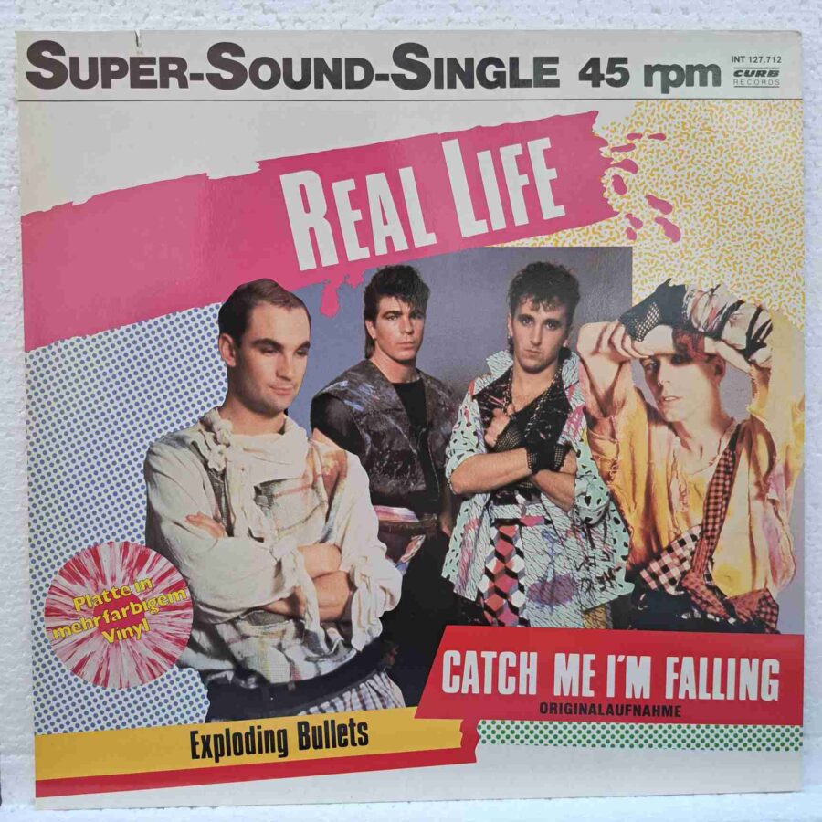 Real Life – Catch Me I'm Falling - Disc VINIL MAXI 45 RPM EX