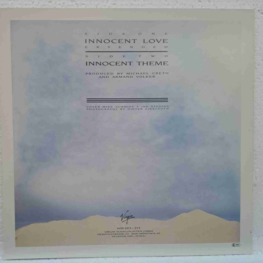 Sandra – Innocent Love (3) Sandra – Innocent Love - Disc VINIL MAXI 45 RPM EX