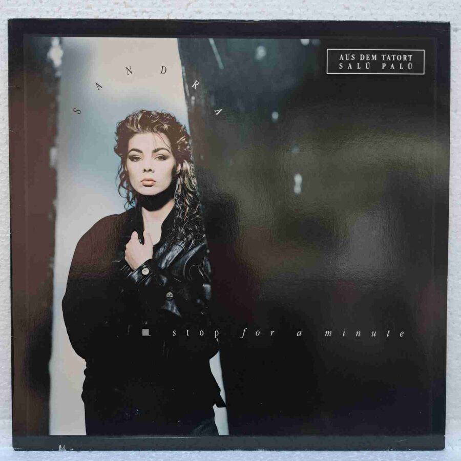 Sandra – Stop For A Minute (2) Sandra – Stop For A Minute - Disc VINIL MAXI 45 RPM EX