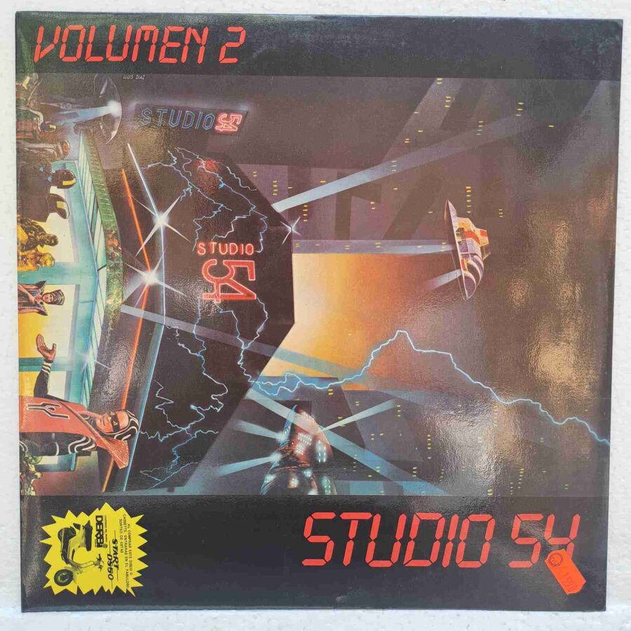Studio 54 Volumen 2 SKU4 (2) Studio 54 Volumen 2 - Max-Him, Traks, Solid Stranger, Brian Ice - Disc VINIL LP VG+