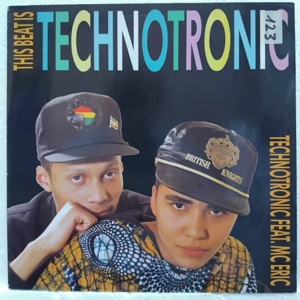 Technotronic Feat. MC Eric – This Beat Is Technotronic SKU7 (2) Technotronic Feat. MC Eric – This Beat Is Technotronic - Disc VINIL MAXI 45 RPM VG VG+