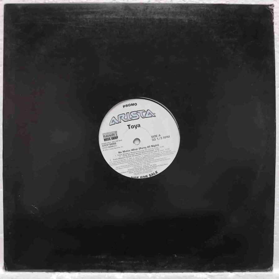 Toya – No Matta What (Party All Night) (2) Toya – No Matta What (Party All Night) - Disc Vinil MAXI VG+ US