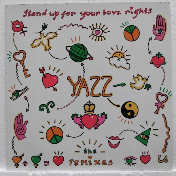 Yazz – Stand Up For Your Love Rights (The Remixes) SKU7 (2) Yazz – Stand Up For Your Love Rights (The Remixes) - Disc VINIL MAXI 45 RPM VG VG+