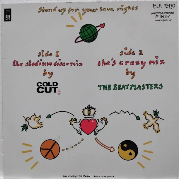 Yazz – Stand Up For Your Love Rights (The Remixes) SKU7 (3) Yazz – Stand Up For Your Love Rights (The Remixes) - Disc VINIL MAXI 45 RPM VG VG+