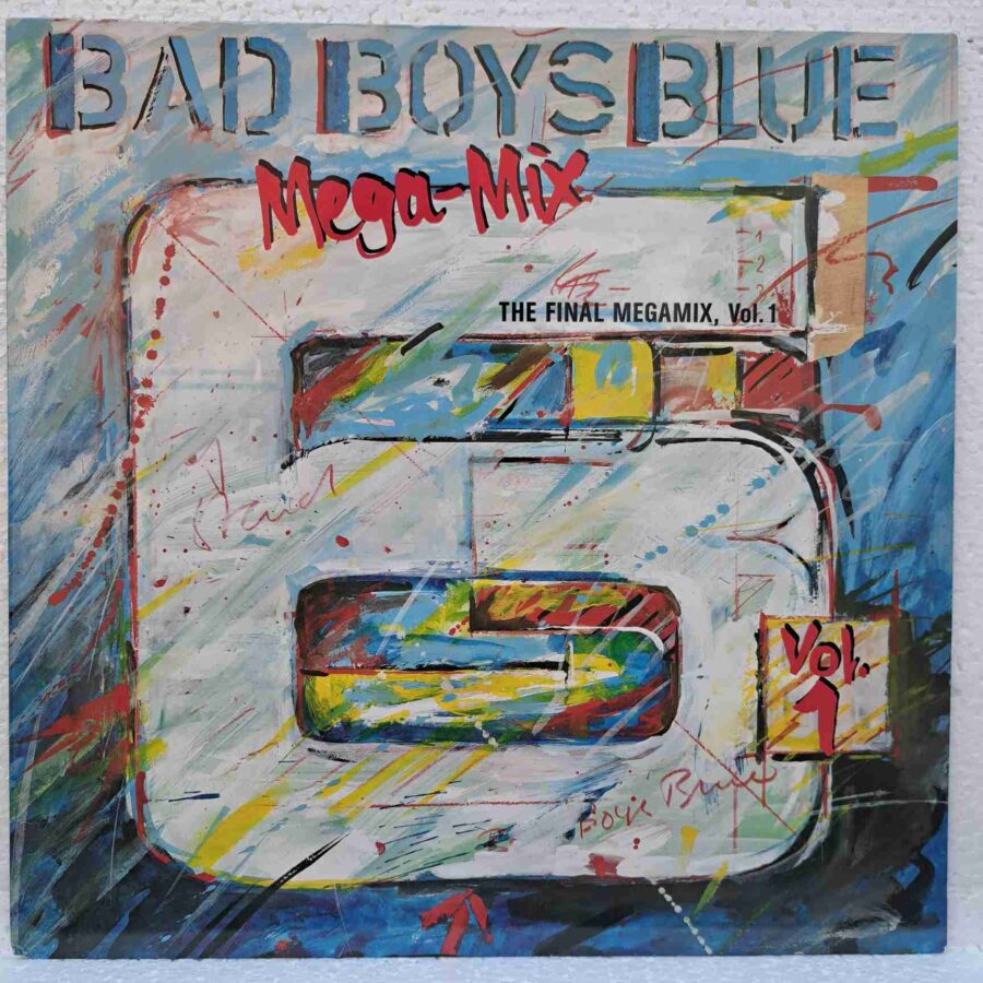 Bad Boys Blue – Mega-Mix Vol. 1 (2) Bad Boys Blue – Mega-Mix Vol. 1 - Disc VINIL MAXI 45 RPM EX