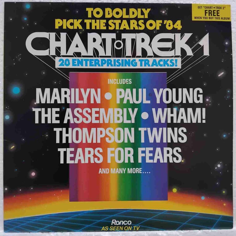 Chart Trek (2) Chart Trek - Depeche Mode, Eurythmics, Tears For Fears, Wham!, Bananrama - Disc VINIL LP EX