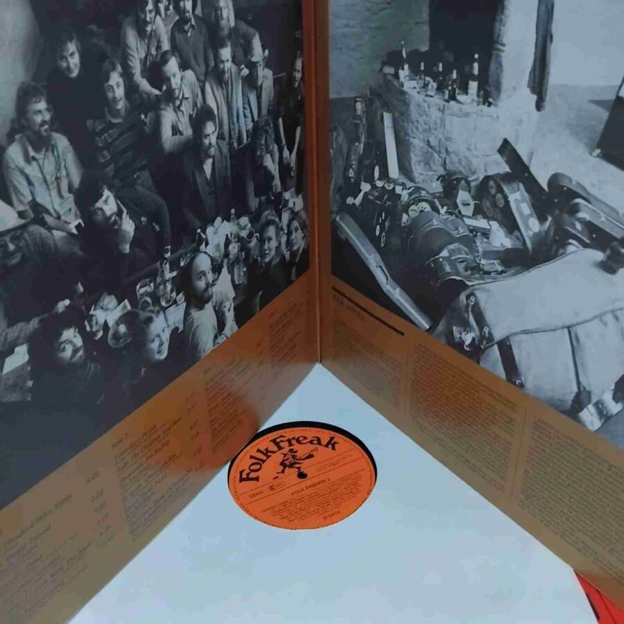 Folk Friends 2 SKU5 (1) Folk Friends 2 - Andy Irvine, Dick Gaughan, Finbar Furey, Ramblin’ Jack Elliott - Disc VINIL 2LP VG VG+