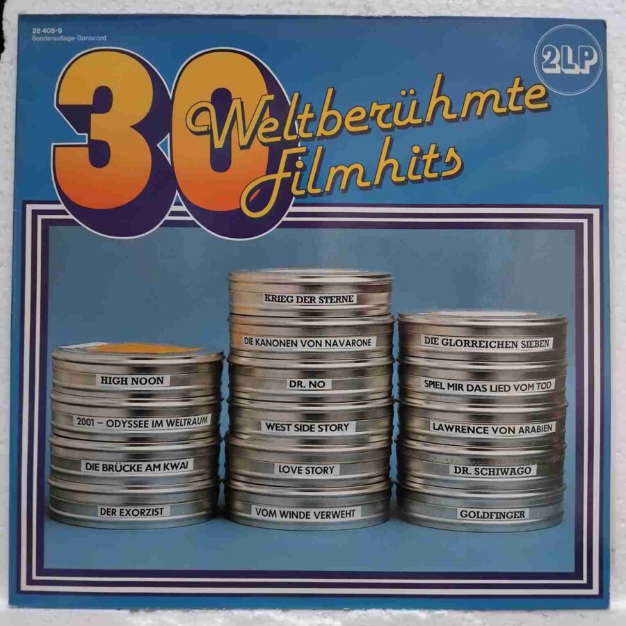 Geoff Love & His Orchestra – 30 Weltberühmte Filmhits Geoff Love & His Orchestra – 30 Weltberühmte Filmhits - Disc VINIL LP EX